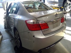 2014 HONDA ACCORD, SILVER, SPORT MODEL, 2.4L, AT.  A26219